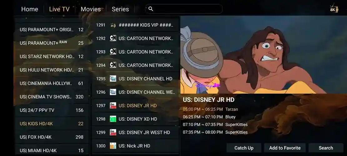 Preview 2 - StreamQ TV IPTV Premium IPTV Subscription