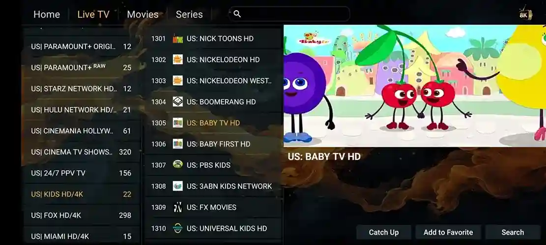 Preview 3 - StreamQ TV IPTV Premium IPTV Subscription